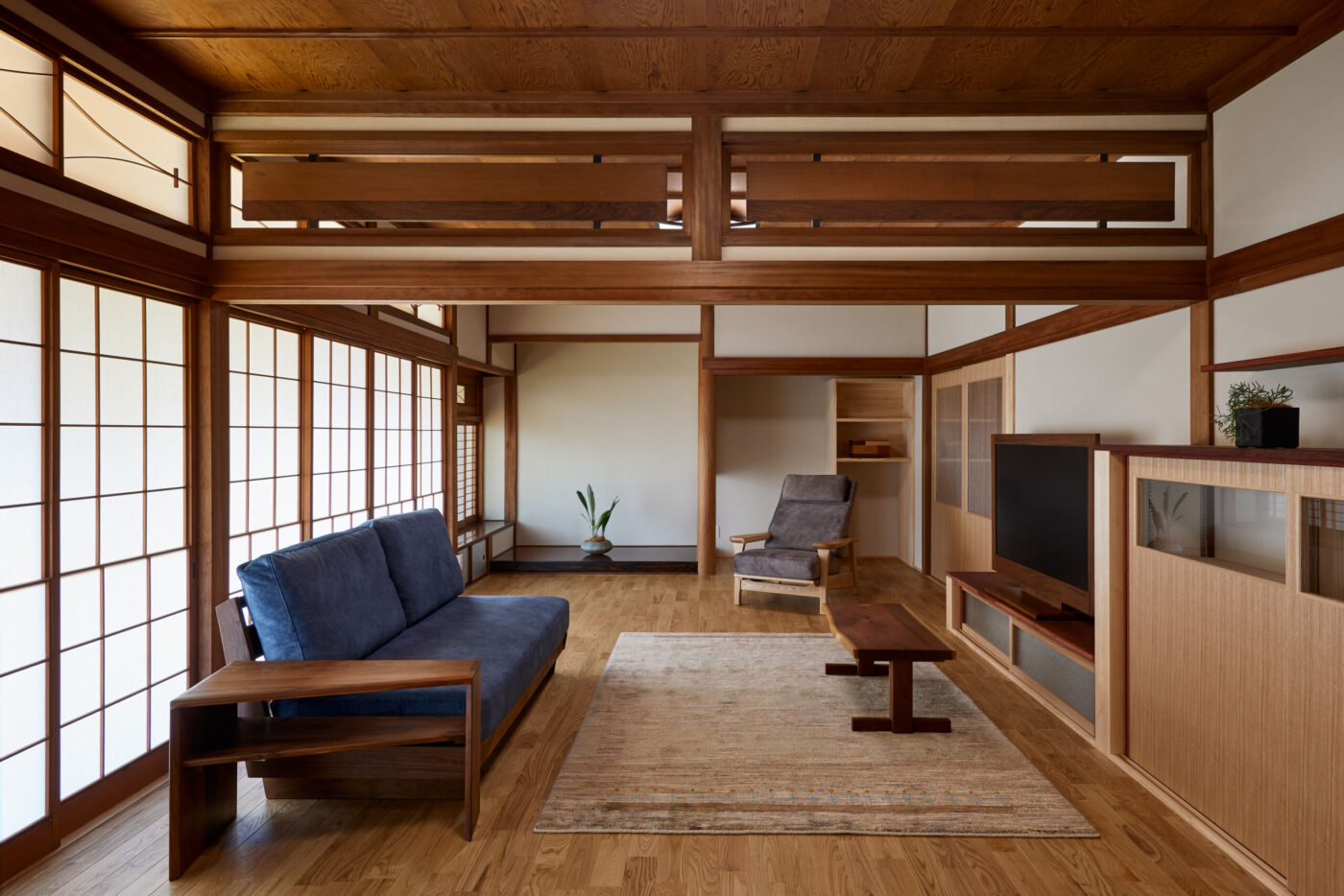 古民家改修～ゆとりのリビングへ～ ／都窪郡早島町